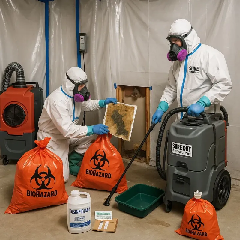Contaminated Water Handling Protocols process in Saint Paul, NE