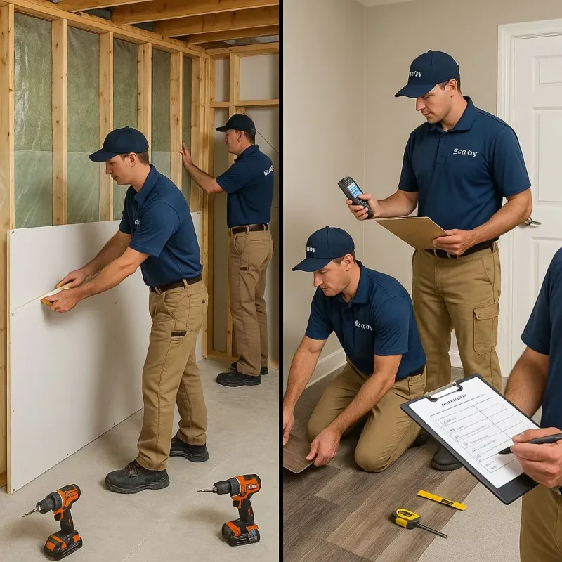 Repairs and Reconstruction process in Saint Paul, NE